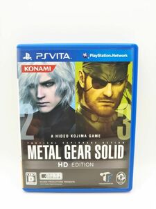 PS Vita METAL GEAR SOLID HD EDITION メタルギアソリッド [23Y0742]