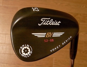 【52-08】VOKEY ボーケイ スピンミルド2009 オイルカン DG ガンブルー ψf806