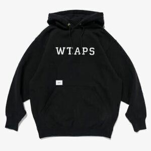 Sサイズ 24SS WTAPS ACADEMY HOODY COTTON COLLEGE BLACK SMALL ダブルタップス アカデミー ブラック descendant neighbor tender sup 