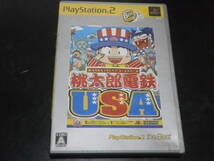 PS2　桃太郎電鉄USA　_画像1