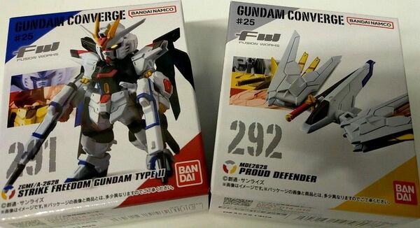 FW GUNDAM CONVERGE ♯25 ストライクフリーダムガンダム弐式 プラウドディフェンダー ガンダムコンバージ