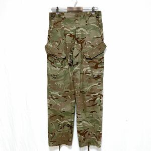 良品 実物 イギリス軍 コンバット MTP マルチカム カーゴパンツ 84 イギリス軍 米軍 フランス軍 ドイツ軍 ユーロ ミリタリー M64 