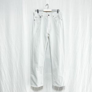 90s Levi's USA製 501 ホワイト デニムパンツ W33 x L32 リーバイス ジーンズ Gパン 550 560 517 519