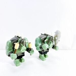 ★正規品★LEGOジャンボフィグ トロール 2体 ミニフィグ 同梱可能 レゴ お城シリーズ キャッスル キングダム 兵士 ナイト 騎士 甲冑