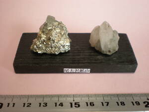  domestic production mineral : yellow iron .* crystal Akita prefecture deer angle city tail ... mountain production 