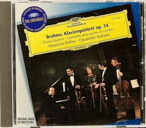 CD/ ブラームス：ピアノ五重奏曲 / ポリーニ(P)、イタリアQ