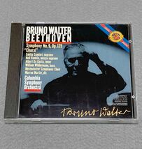 CD/ ベートーヴェン：交響曲第9番「合唱」/ ワルター&コロンビア響_画像1