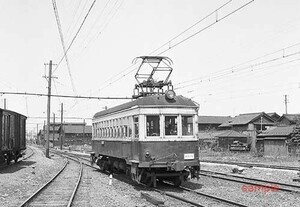 [ railroad photograph ] Fukui railroad south . line mo is 32 [0007801]