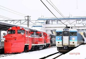 【鉄道写真】DE15 1538 試雪＆クハ115-1601 [0007809]