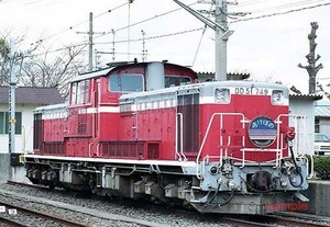 [ railroad photograph ]DD51 749[ akebono ] [0001545]
