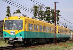【鉄道写真】富山地方鉄道モハ14769 うなづき号 [0007815]