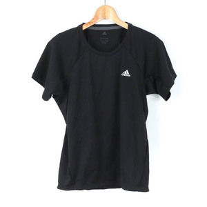 アディダス 半袖Ｔシャツ トップス クライマライト スポーツウエア 大きいサイズ レディース XOTサイズ ブラック adidas