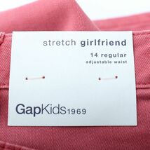 ギャップ スキニーパンツ ボトムス ストレッチ 1969 未使用品 キッズ 女の子用 155サイズ ピンク GAP_画像4