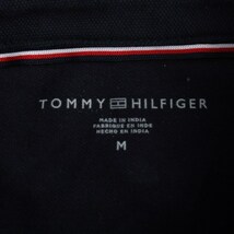 トミーヒルフィガー ポロシャツ トップス カットソー ボーダー レディース Mサイズ ホワイト ネイビー TOMMY HILFIGER_画像3