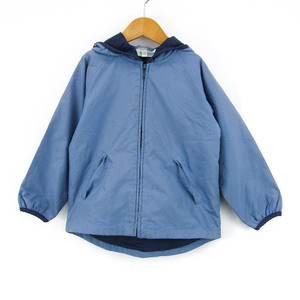  Uniqlo nylon jacket outer jumper with a hood . Kids for boy 110 size light blue UNIQLO