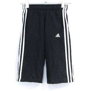  Adidas short pants bottoms shorts klaima light sportswear Kids for boy 130 size black × white adidas