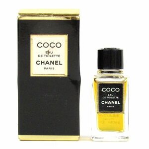 シャネル ミニ香水 ココ COCO オードゥトワレット EDT 若干使用 フレグランス レディース 4mlサイズ CHANEL