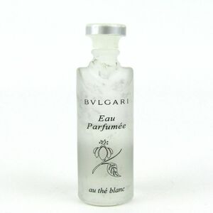 ブルガリ ミニ香水 オ・パフメ オーデブラン コロン 残半量以上 フレグランス レディース 5mlサイズ BVLGARI