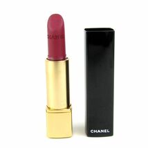 シャネル 口紅 ルージュアリュール ベルベット 617 CAMELIA GRENAT 残半量以上 コスメ レディース CHANEL_画像1