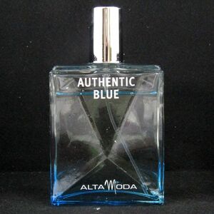アルタモーダ 香水 オーセンティックブルー オーデトワレ EDT 残半量以上 フレグランス メンズ 100mlサイズ ALTAMODA