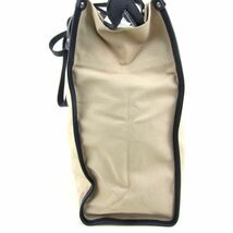 トラモンターノ トートバッグ キャンバス 肩掛け イタリア製 鞄 カバン ブランド レディース ベージュ TRAMONTANO_画像4