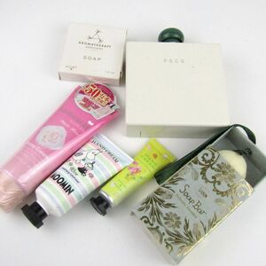  sabot n/ Moomin other hand cream / solid soap 6 point set unused have together large amount lady's SABON etc.