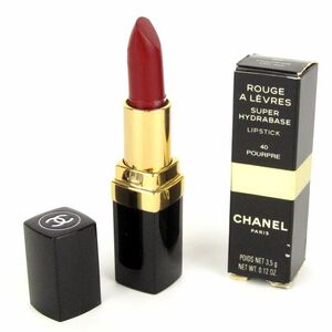 シャネル 口紅 ルージュアレーヴル イドゥラバーズ 40POURPRE 未使用 ダメージ有 コスメ レディース 3.5gサイズ CHANEL