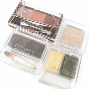se The nn eyeshadow / eyebrows somewhat use 4 point set together cosme chip less lady's CEZANNE