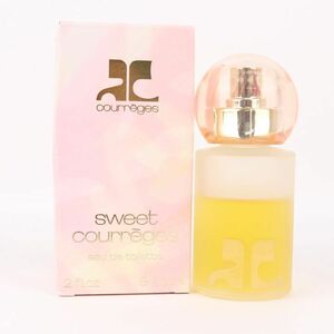 クレージュ 香水 スウィートクレージュ オードトワレ EDT 残半量以上 フレグランス レディース 60mlサイズ courreges