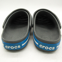 クロックス サンダル サボ スリッパ ブランド 靴 シューズ レディース W7サイズ グレー Crocs_画像4