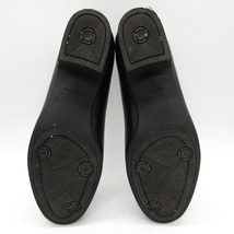 クリスチャンペレット パンプス ラウンドトゥ 幅広 4E シューズ 靴 日本製 黒 レディース 24サイズ ブラック christian pellet_画像6
