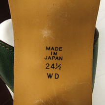 ダイアナ サンダル ハイヒール ブランド 靴 日本製 レディース 24.5サイズ グリーン DIANA_画像4