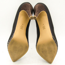 ダイアナ パンプス ハイヒール ブランド シューズ 靴 日本製 黒 レディース 24サイズ ブラック DIANA_画像6