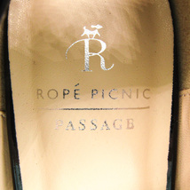 ロペピクニック パンプス ポインテッドトゥ ブランド シューズ 靴 黒 レディース 23サイズ ブラック ROPE PICNIC_画像3