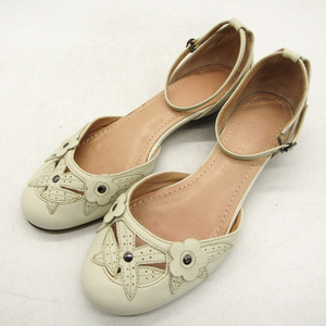 クラッセコローレ パンプス 本革 レザー ブランド シューズ 靴 白 レディース 23サイズ オフホワイト Classe Colore
