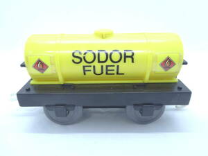 プラレール きかんしゃトーマス タンク車 黄色 SODOR FUEL USED