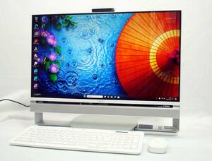 NEC LAVIE GD247BCA4 Core i7 メモリ16GB SSD960GB Blu-ray WiFi Windows11 23.8 一体型PC