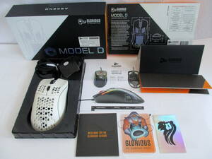 Glorious ModelD Gloria sge-ming mouse light weight wire white 