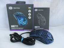 COOLER MASTER クーラーマスター MM711 ゲーミングマウス　美品_画像1