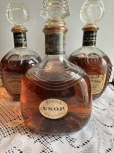 NIKKA V.S.O.P BRANDY 1本、SUNTORY VSOP BRANDY ２本