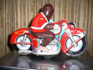 浅草玩具A1　悟空のブリキバイク　全長20ｃｍ　ジャンク品