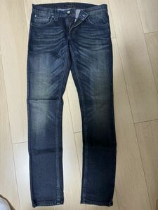 nudie jeansストレッチジーンズ　スキニー デニムパンツ W30 L32