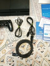 FW9.00　レア　PS4　CUH-1200A 　本体一式 　送料無料　動作品　500GB　ブラック SONY_画像4