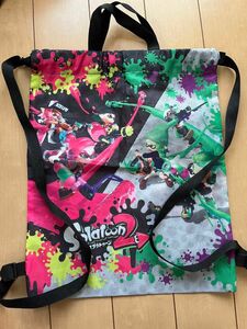 スプラトゥーン2 ナップサック 体操着袋