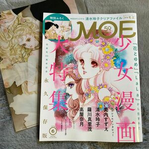 月刊モエ　MOE 2024年6月号　付録付き