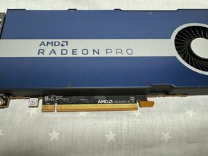 即決送料込 AMD Radeon PRO W5500 8GB GDDR6 PCIe 4.0 GPU 4 X DP ビデオカード 動作品 程度極上