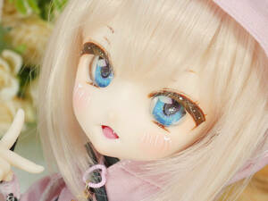 Art hand Auction EarthlitMoon~DDH-27 Head Custom Suu Head + Eyes [Difficult], doll, Character Doll, Dollfie Dream, parts