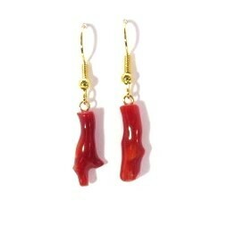  gem .. san . accessory jewelry necklace - pendant earrings coral Jun YH-0505