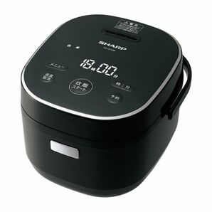 SHARP シャープ マイコン炊飯器 3合 一人暮らし パン調理機能 ブラック KSCF05BB KS-CF05B-B