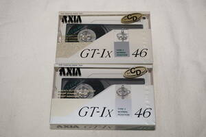 ★　AXIA　富士フィルム　★　GT-1x　GT-Ⅰx　46分　ノーマルポジション　カセットテープ　【 2巻 】